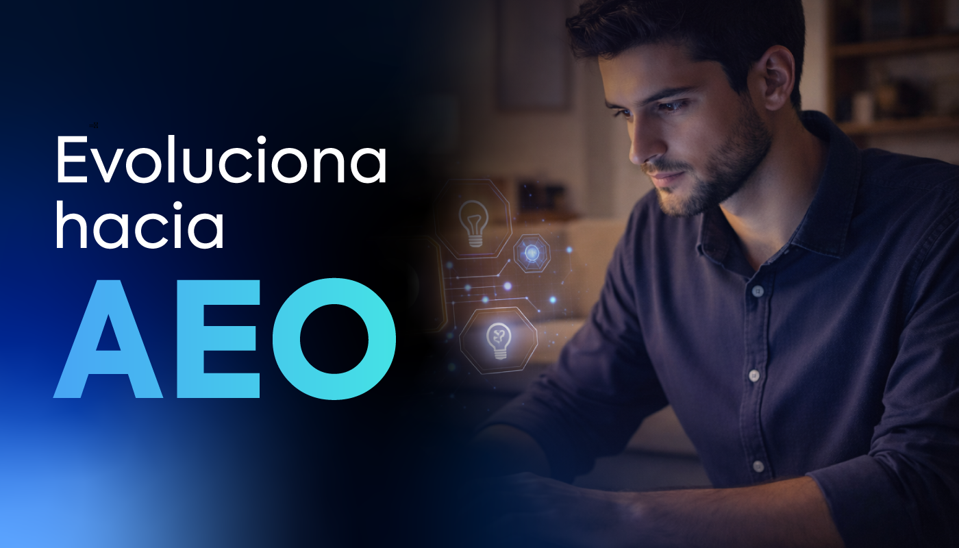 SEO en 2026 evolucionando hacia AEO para convertir contenido en respuesta